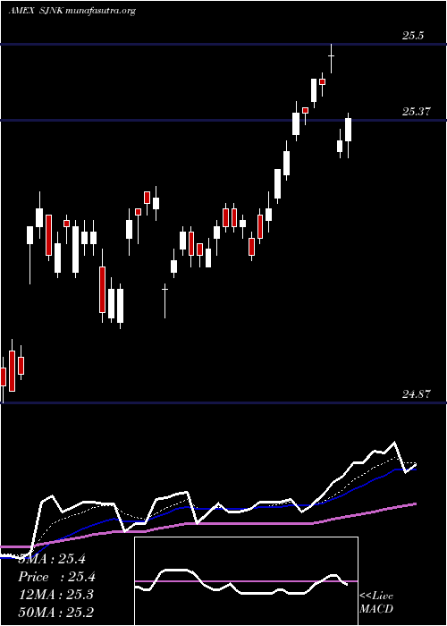  Daily chart SpdrSt