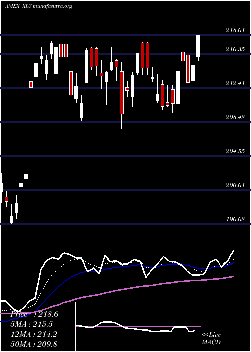  Daily chart ConsumerDiscret