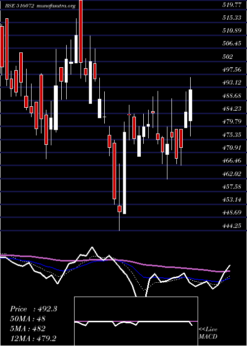  Daily chart VishnuChem
