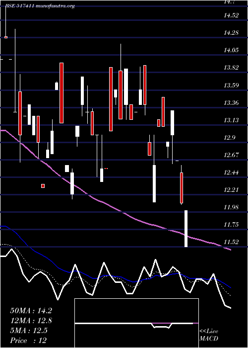  Daily chart ShyamTelec