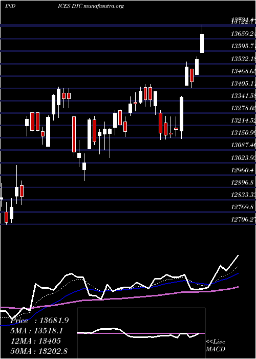  Daily chart DowJones