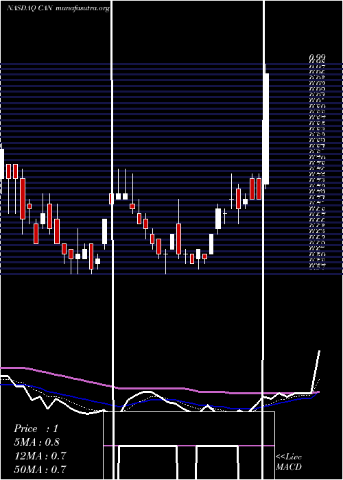  Daily chart CanaanInc