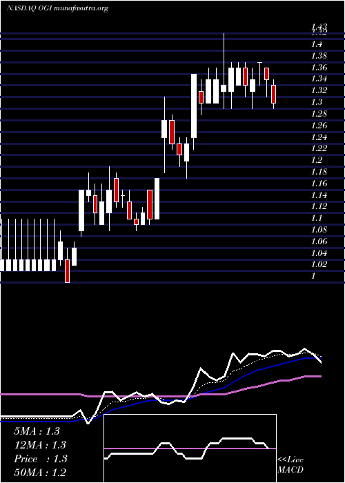  Daily chart OrganigramHlds