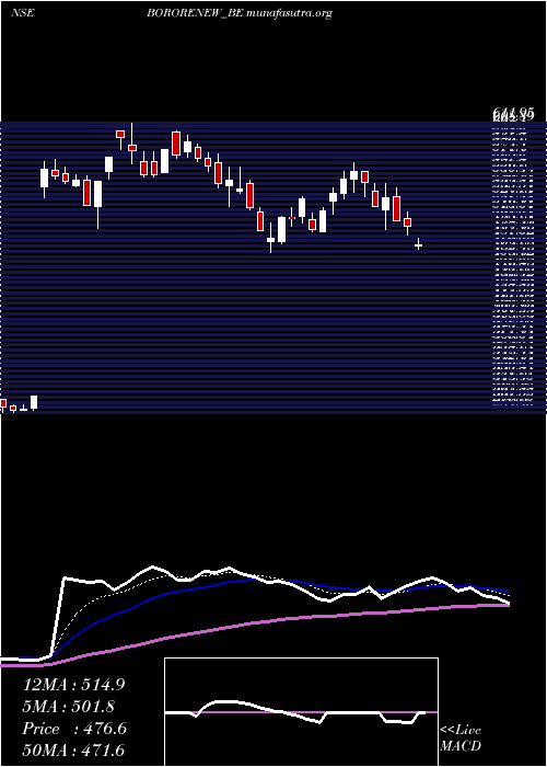  Daily chart BorosilRenewables