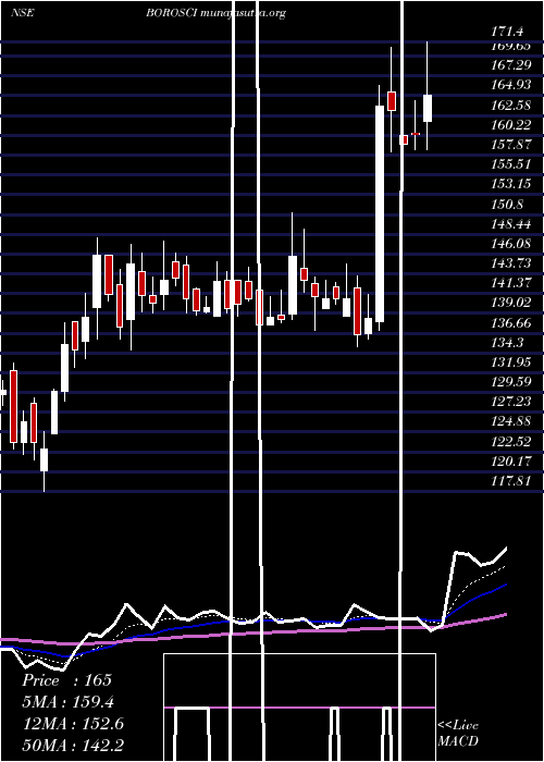  Daily chart BorosilScientific