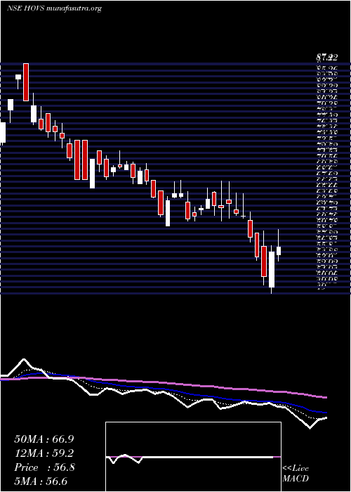  Daily chart HovServices