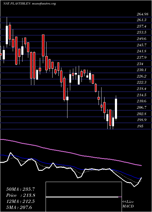  Daily chart PlastiblendsIndia