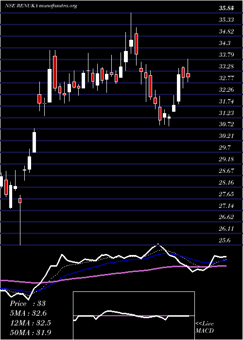  Daily chart ShreeRenuka