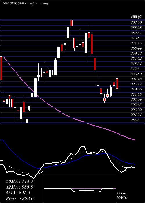  Daily chart SkyGold