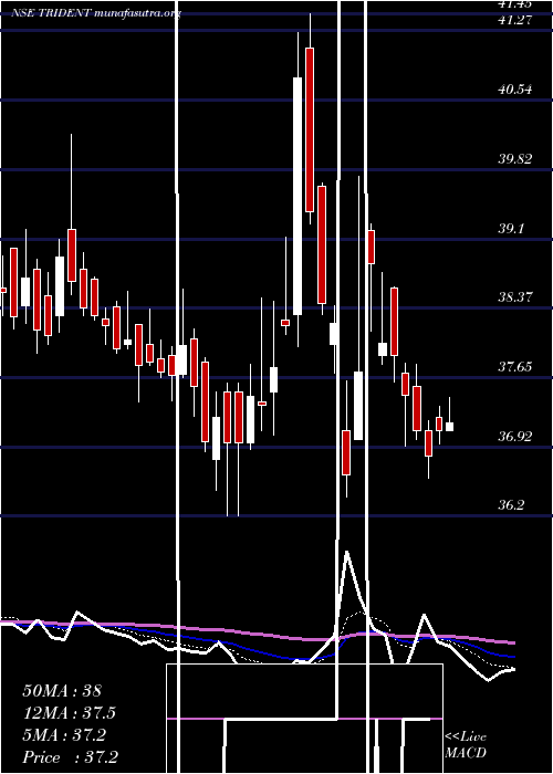  Daily chart Trident