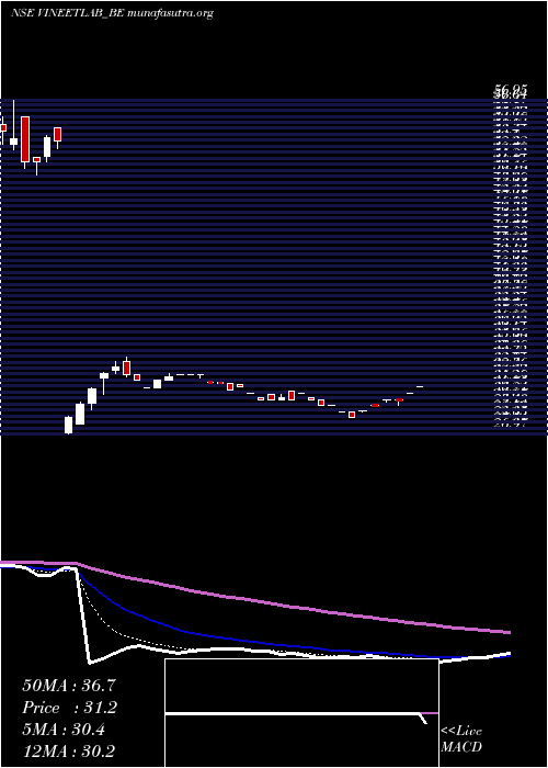  Daily chart VineetLaboratories
