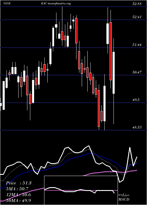  Daily chart BankAmerica