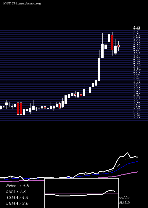  Daily chart CitizensInc