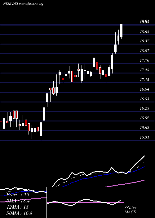  Daily chart DouglasEmmett