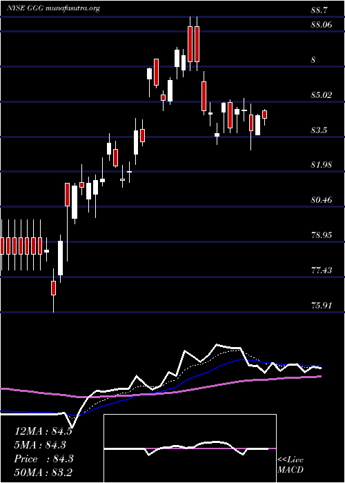  Daily chart GracoInc