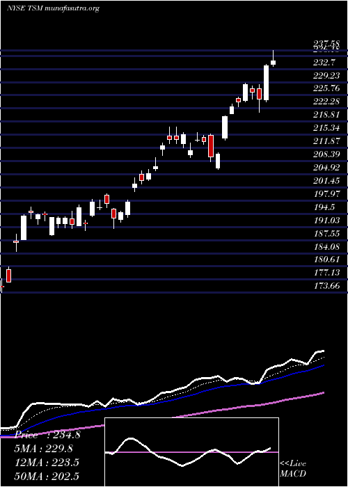  Daily chart TaiwanSemiconductor