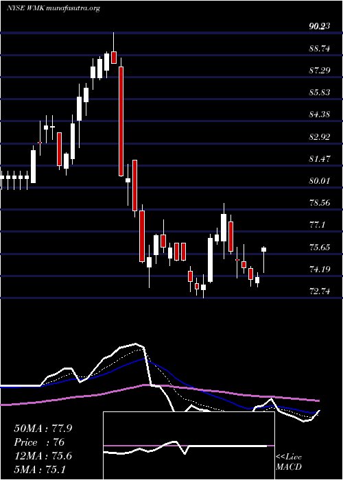  Daily chart WeisMarkets