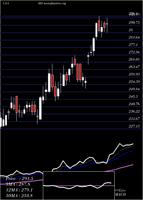  Daily chart BiglariHoldings