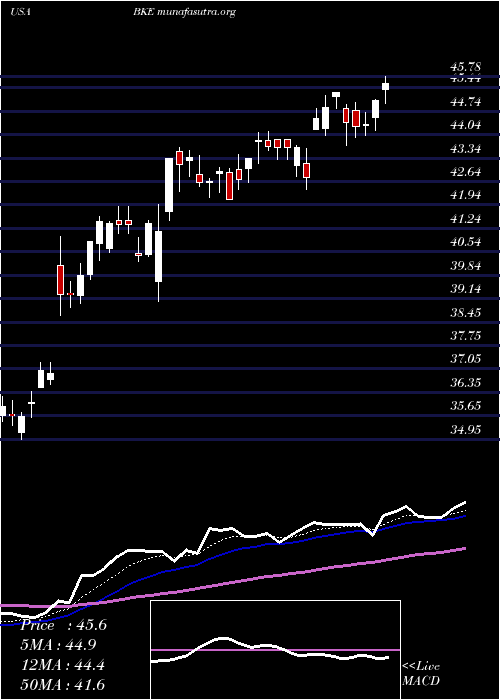  Daily chart BuckleInc