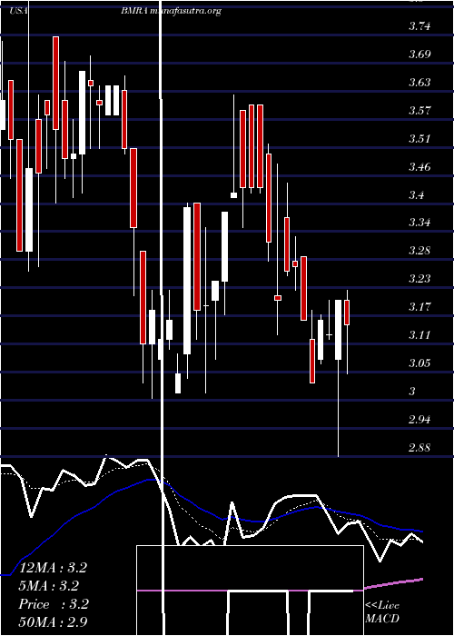  Daily chart BiomericaInc