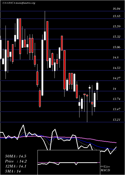  Daily chart EscaladeIncorporated