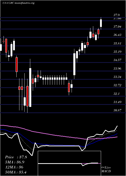  Daily chart GormanRupp