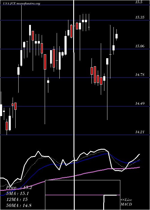  Daily chart NuveenCore