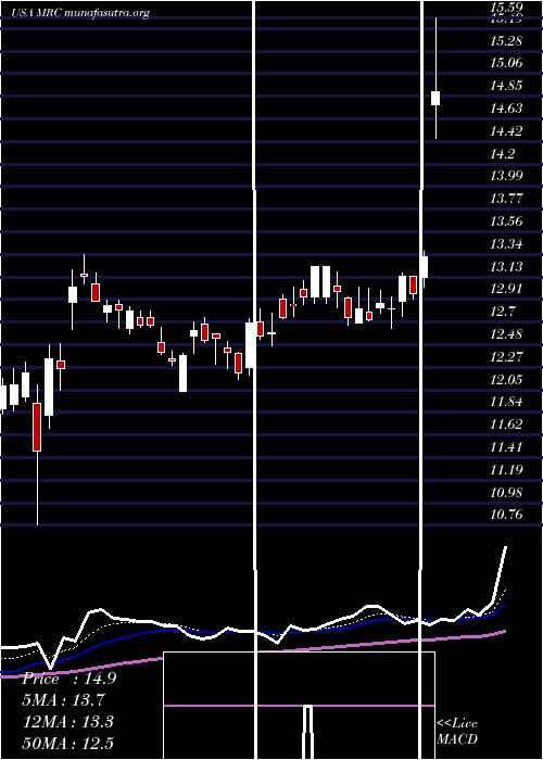  Daily chart MrcGlobal