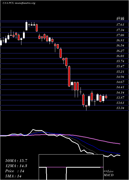  Daily chart PacificGas