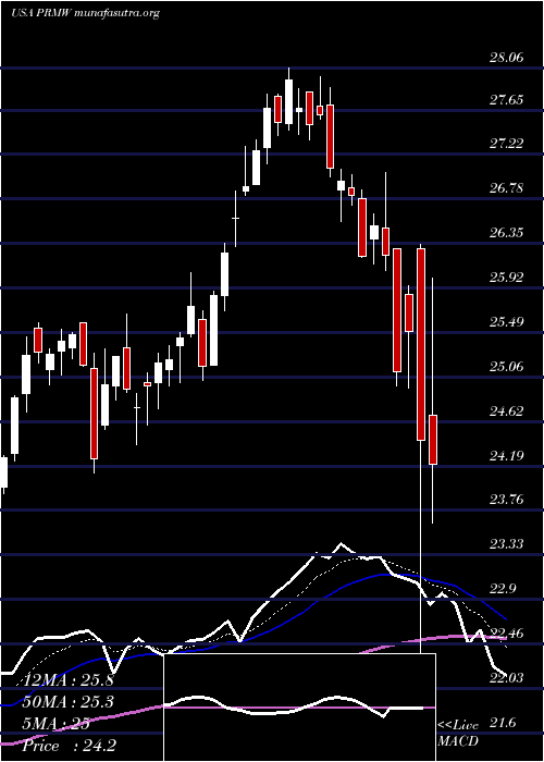  Daily chart PrimoWater