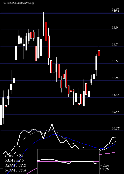  Daily chart SlmCorporation