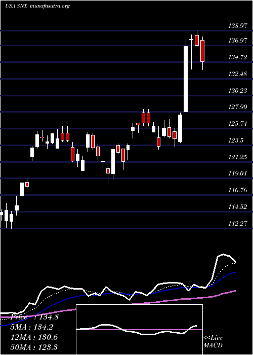 Daily chart SynnexCorporation