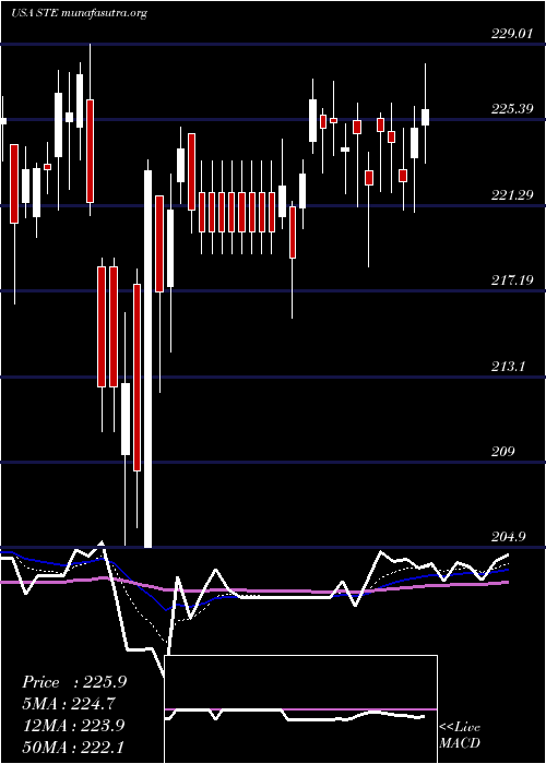  Daily chart SterisPlc