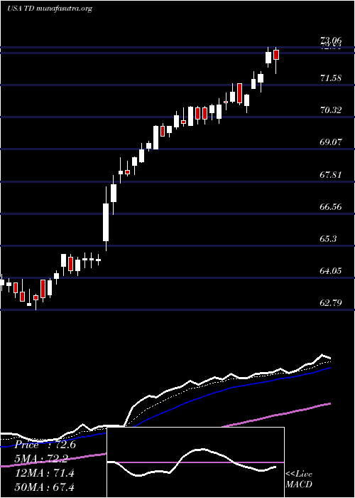  Daily chart TorontoDominion