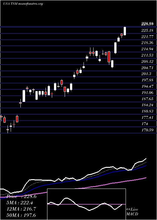  Daily chart TaiwanSemiconductor