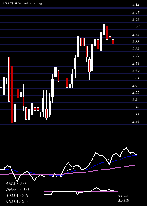  Daily chart MammothEnergy