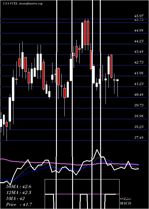  Daily chart VericelCorporation