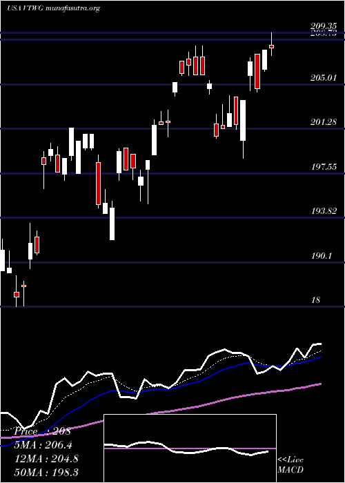  Daily chart VanguardRussell