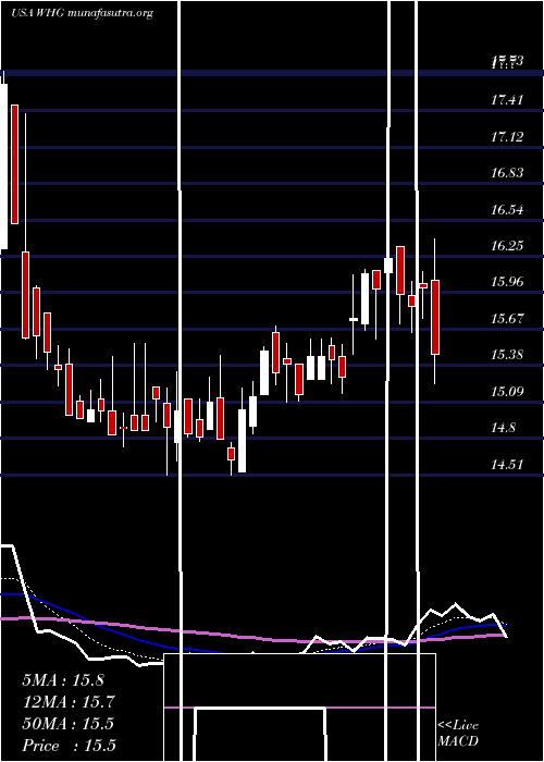  Daily chart WestwoodHoldings