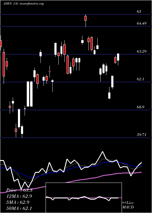  Daily chart GoldTrust