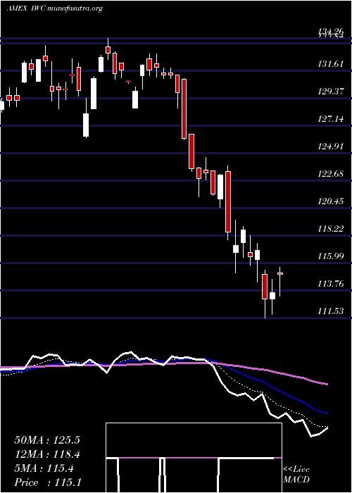  Daily chart RussellMicrocap