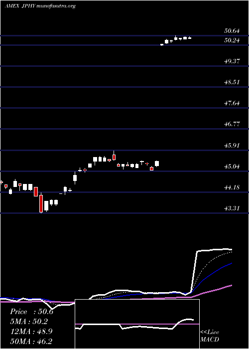  Daily chart JpmDiversified