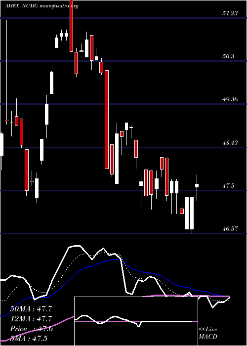  Daily chart NusharesEsg