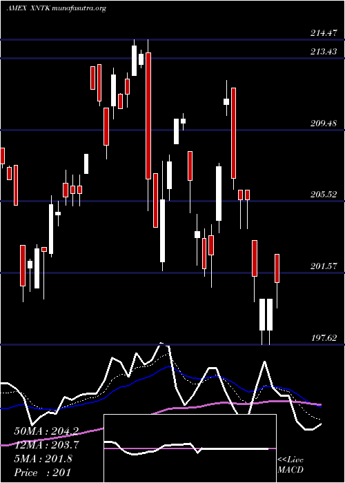  Daily chart SpdrNyse