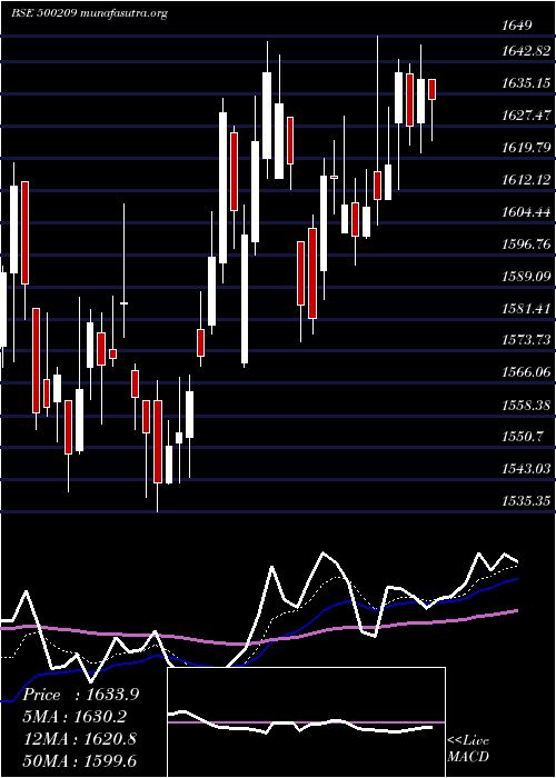  Daily chart Infosys