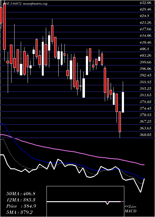  Daily chart VishnuChem