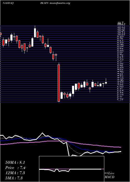  Daily chart BloominBrands