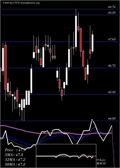  Daily chart CiscoSystems