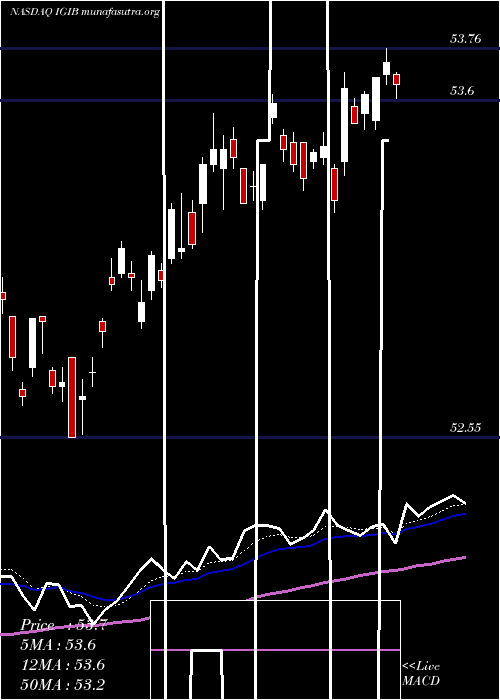  Daily chart IsharesIntermediate