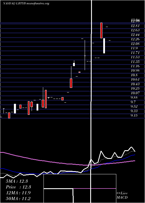 Daily chart LibertyGlobal